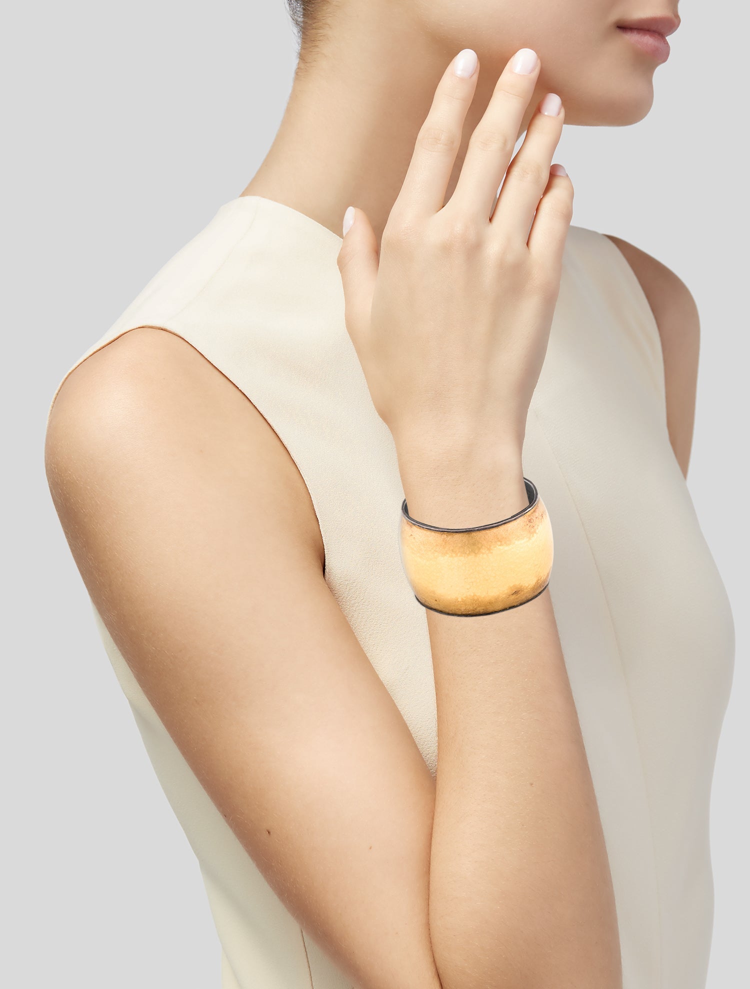 Ara Collection Two-Tone Cuff Bracelet